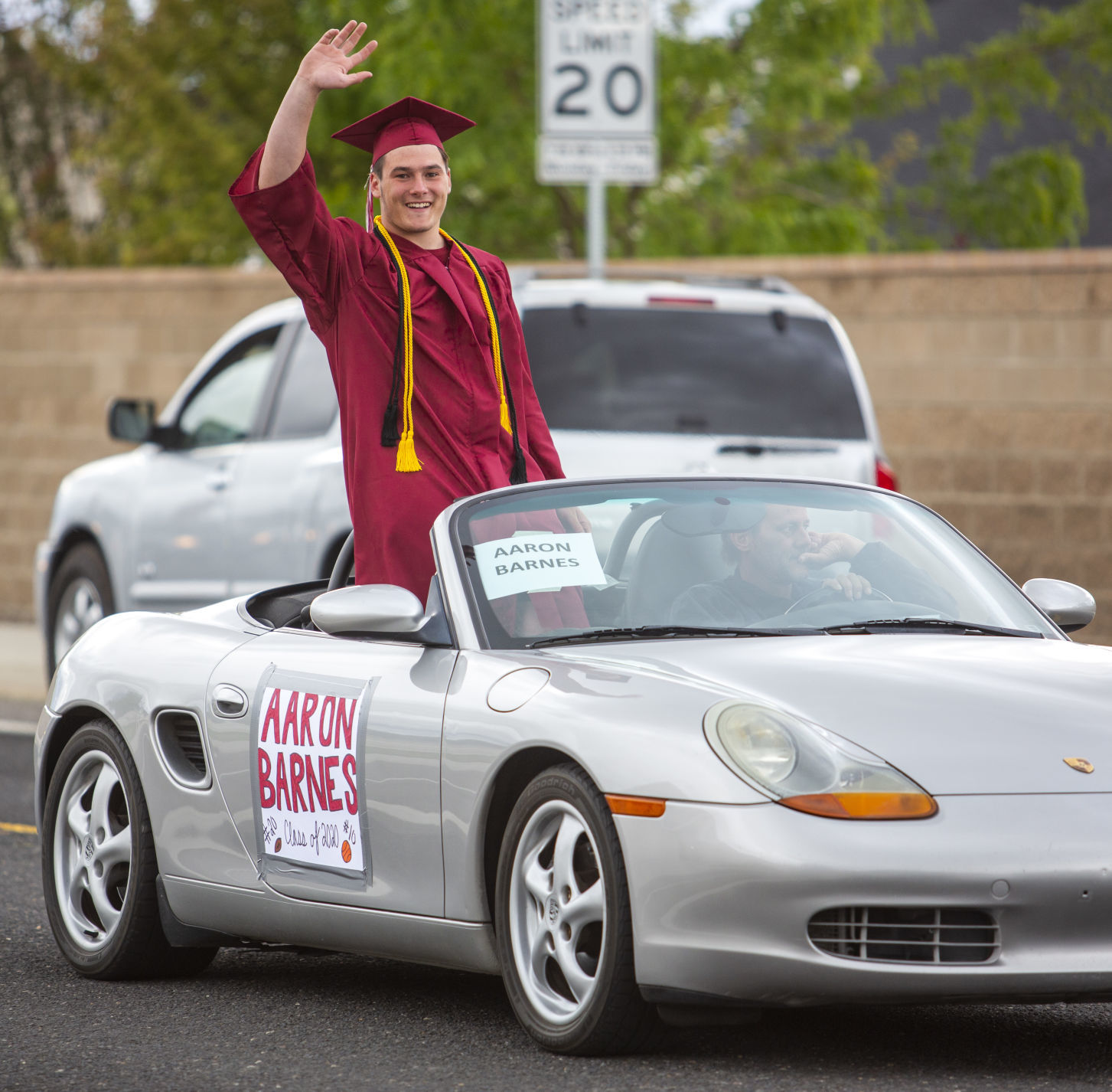 Canyon Ridge seniors honored in graduation parade